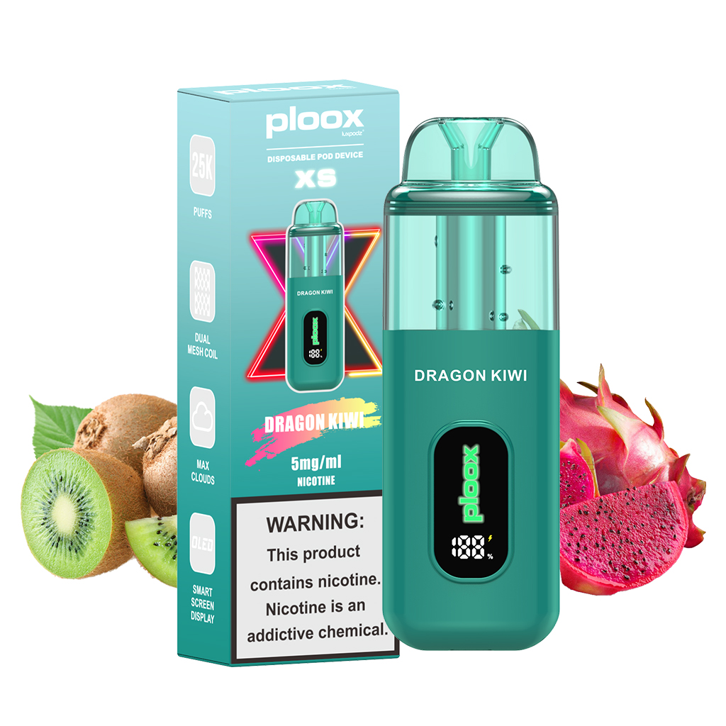 ploox disposable vape OneK Air - Blue Razz